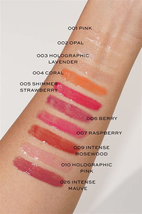 custom dior lip glow balm|dior lip gloss color chart.